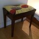 Adjustable piano stool
