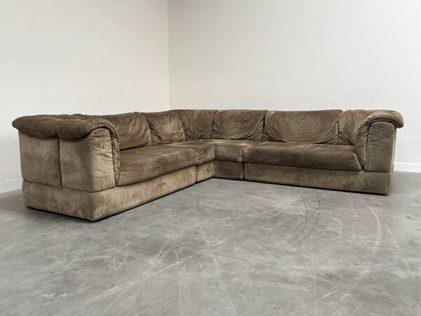 Canapé modulaire par Rolf Benz, années 1970