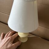 Small antique wooden lamp