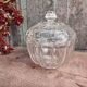 Vintage French glass candy box