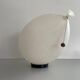Large white plastic balloon wall light by Yves Christin for BILUMEN, 1970s, Italy.