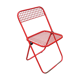 Metal folding chair by Talin editions, years 70
