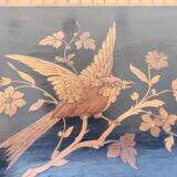 Inlaid living room pedestal table, italy 19th century, circa 1850