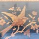 Marquetry salon side table, Italy, 19th century, around 1850.