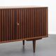 Enfilade années 60, teck, scandinave, 165cm, restauré