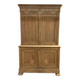 Louis Philippe 2-piece buffet, airbrushed solid walnut