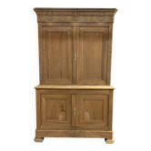 Louis Philippe 2-piece buffet, airbrushed solid walnut