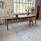 50s pine and oak farmhouse table 2.5m