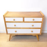 Mid Century Chest Of Drawers, Spain, 1950's