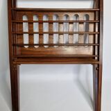 Folding teak magazine rack by Cees Braakman