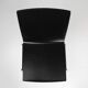 21th Century Black Chair with Wooden Seat, Belgium