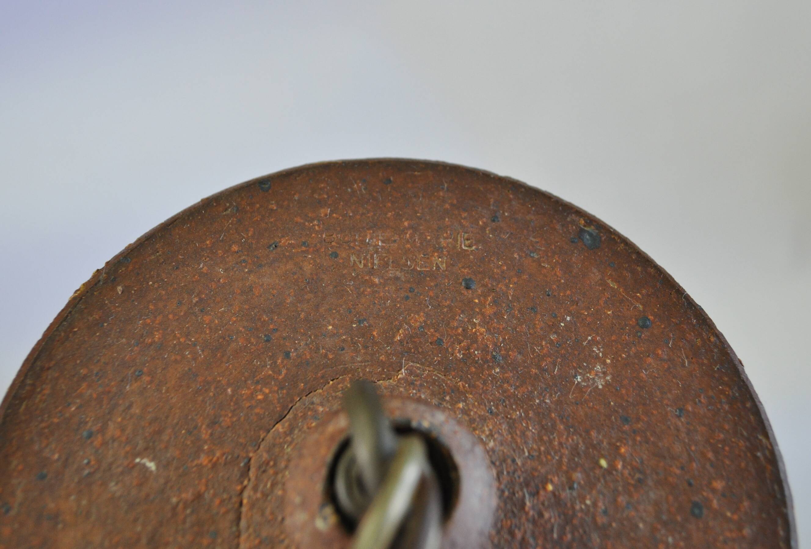 Danish Ceramic Pendant by Bodil Marie Nielsen