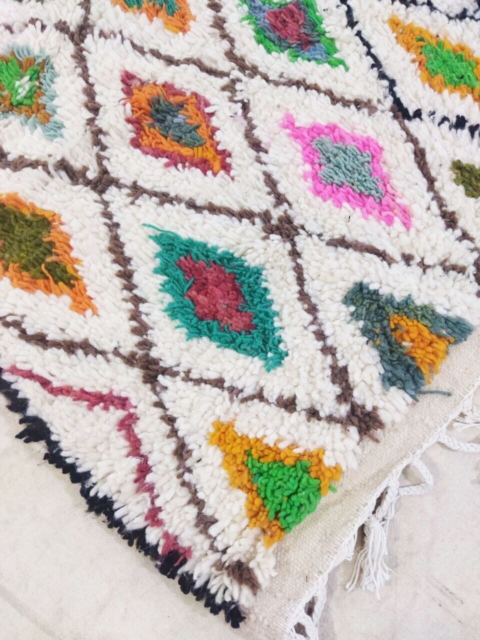 Moroccan carpet azilal 246x158cm