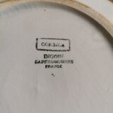 Digoin retro salad bowl, Corsica