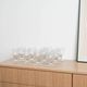 Set of bubble champagne glasses, Italian design, 1970s, production: Italy