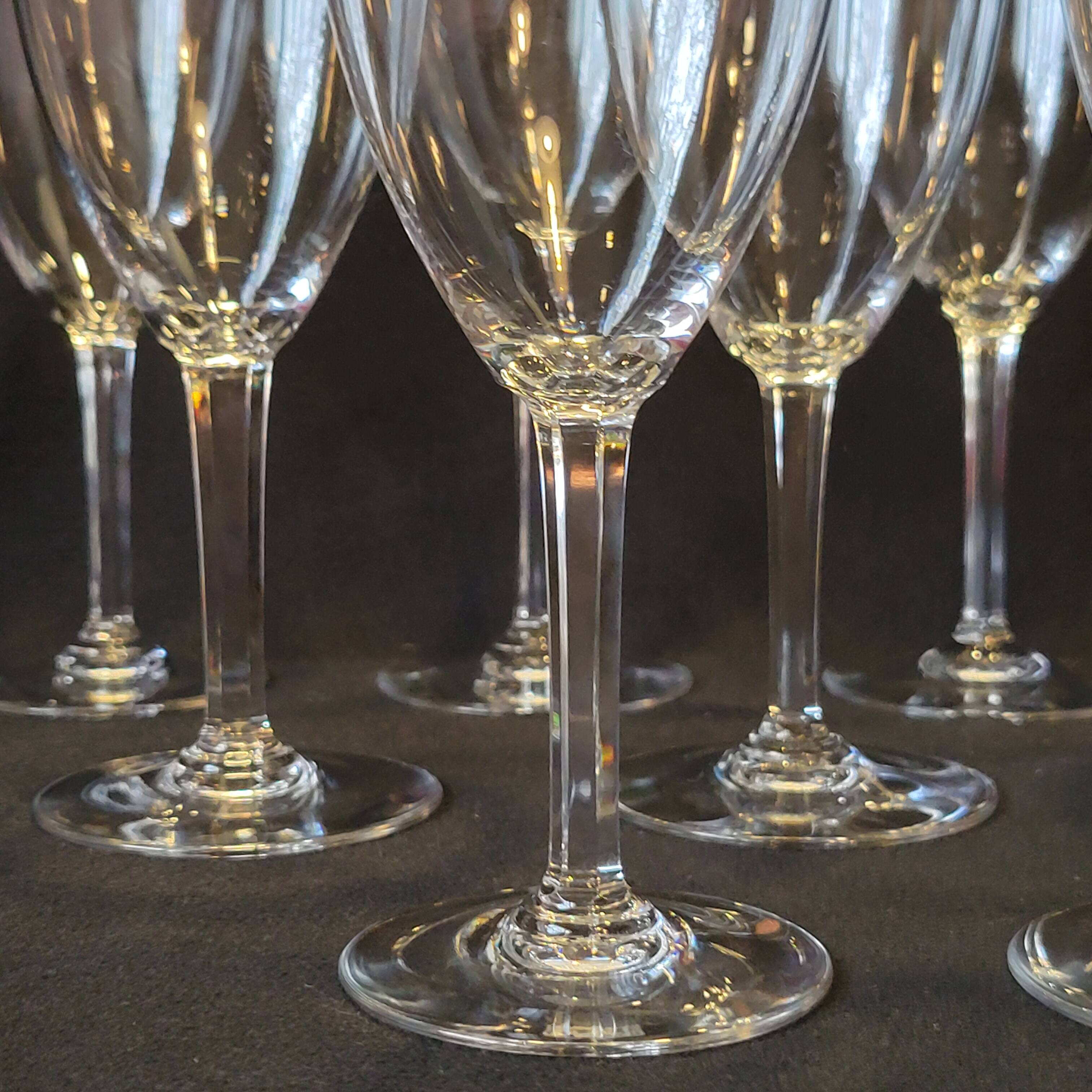 8 Baccarat Coppelia water glasses in perfect condition