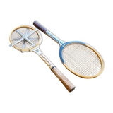 Pair of old tennis racket
