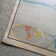 Vintage school map Lablache American Continent - USA