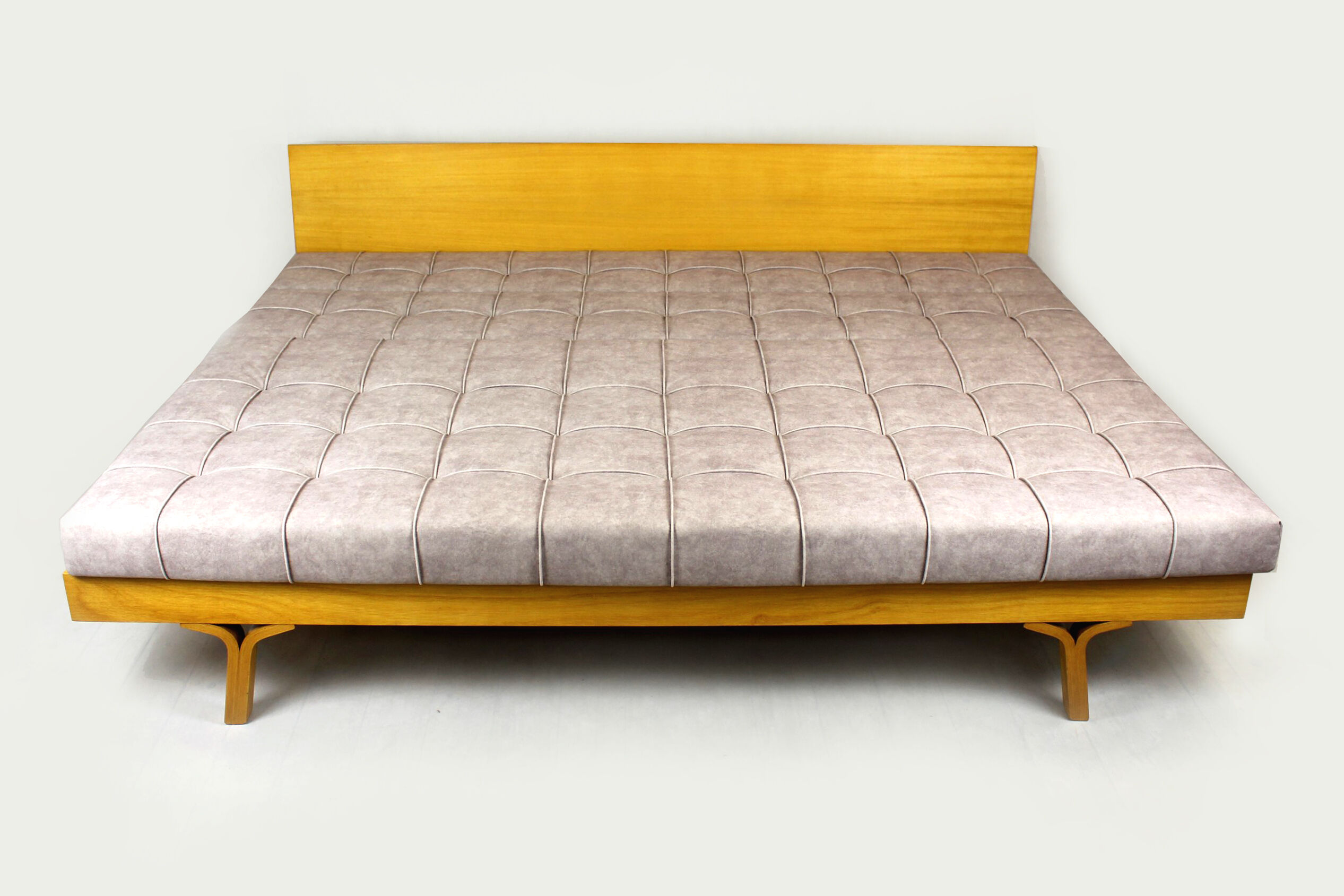 Mid-Century Convertible Sofa by Ludvik Volak for Holesov, 1960s