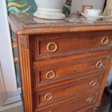 Commode en chiffonnière style Louis XVI