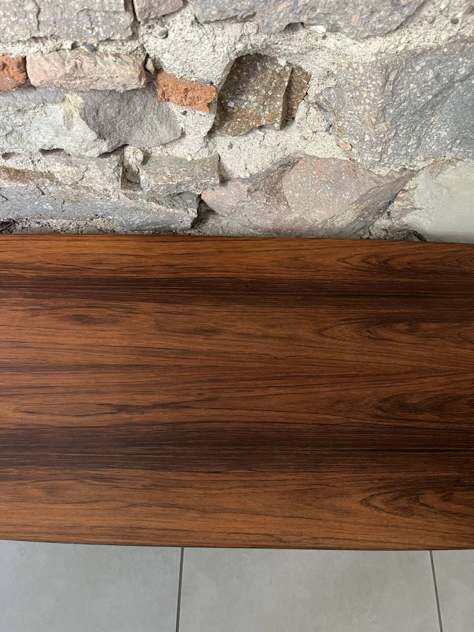 Table basse style scandinave 2 niveaux années 60
