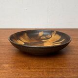 Mid-century German studio pottery bowl by Otto Wichmann, 1960s.
