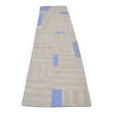 Vintage Whİte And Blue Runner sku3853