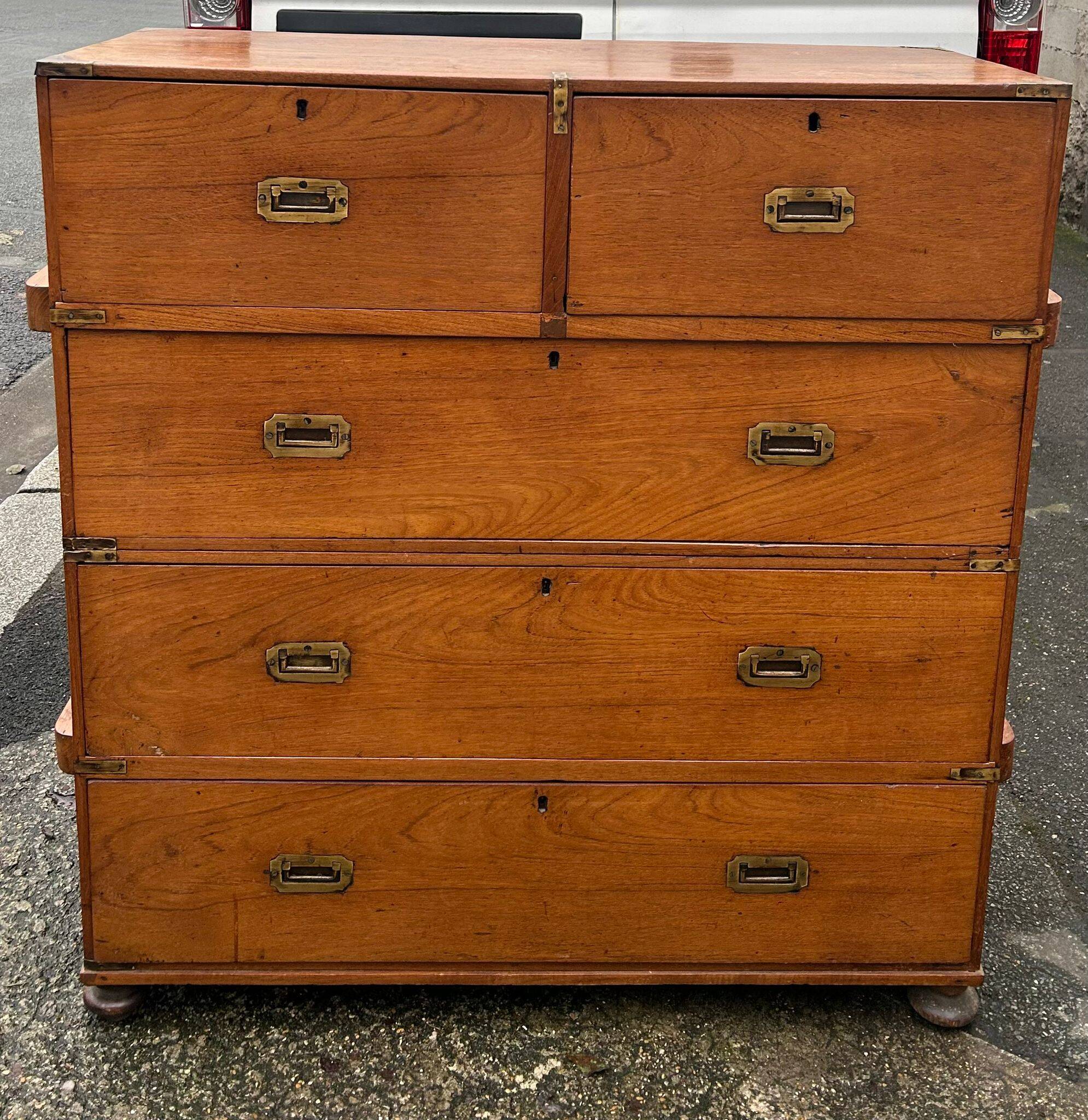Navy chest of drawers