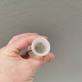 Magnifique vase en trou de serrure de la verrerie Anna Flohr