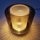 Raak B-1264 Amsterdam 1968 smoked glass table lamp