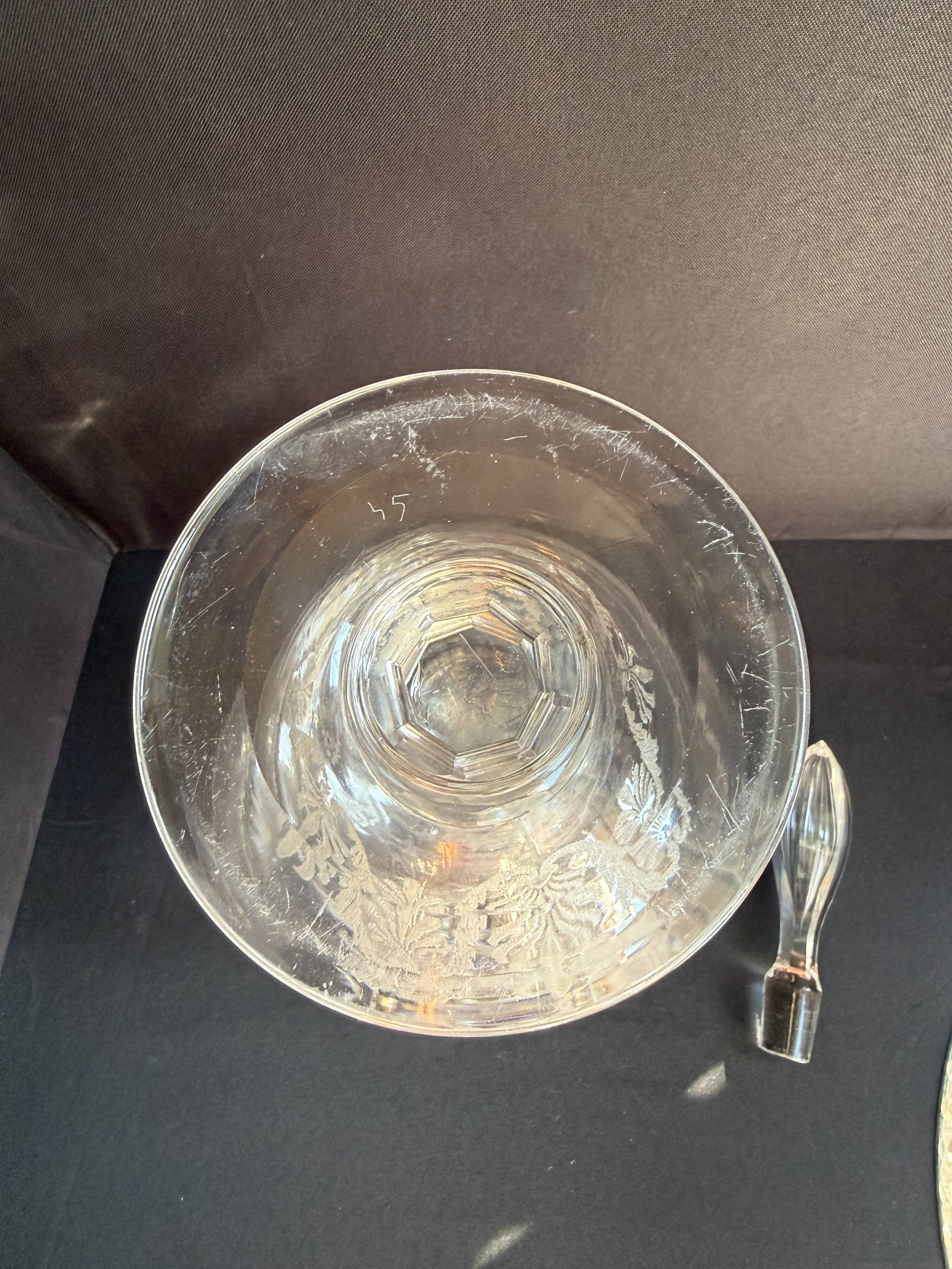 Carafe à vin Saint Louis service Anvers