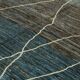 Hand-Knotted Turkish Contemporary 280 cm x 372 cm Blue Wool Carpet