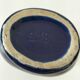 Blue and beige glazed stoneware jug, model 218