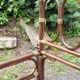 Double bed bamboo and rattan, vintage, 60s