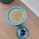Small round pot / mustard pot Longwy