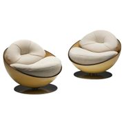 Esfera lounge chairs by Ricardo Fasanello, Brazil, late 1960s