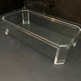 David Lange double-plated coffee table