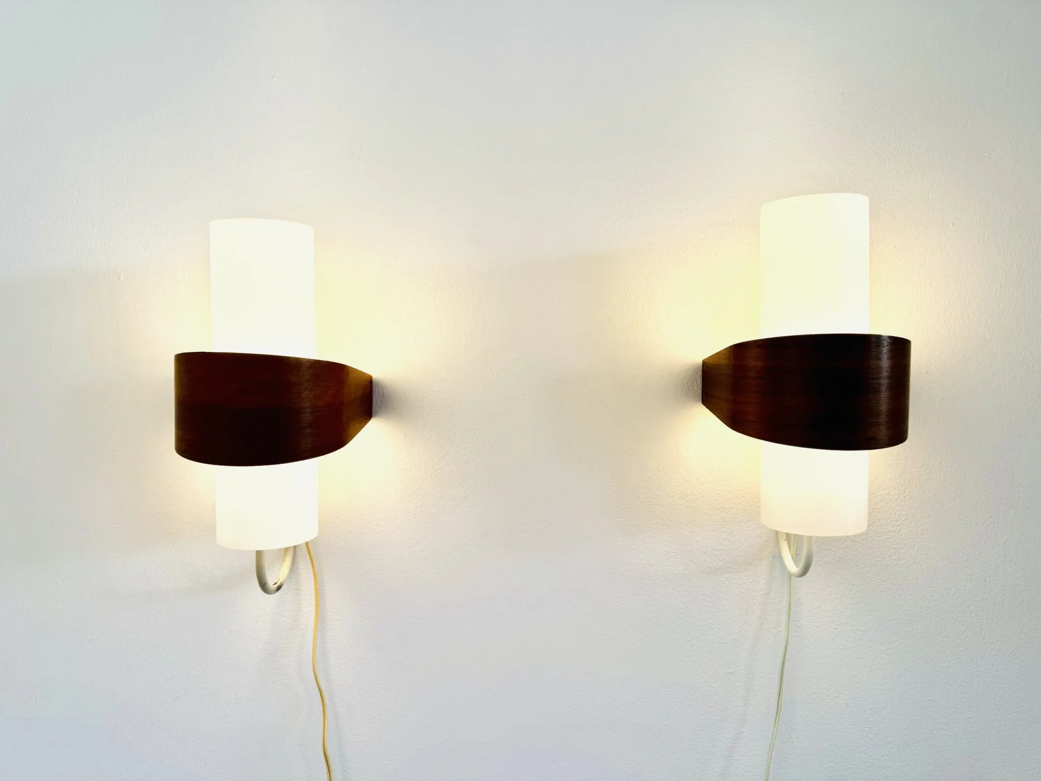 Nx40 Wall Lamps By Louis Kalff For Philips, The Netherlands, 1950S