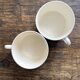 Antique tea or chocolate cups from Badonviller.