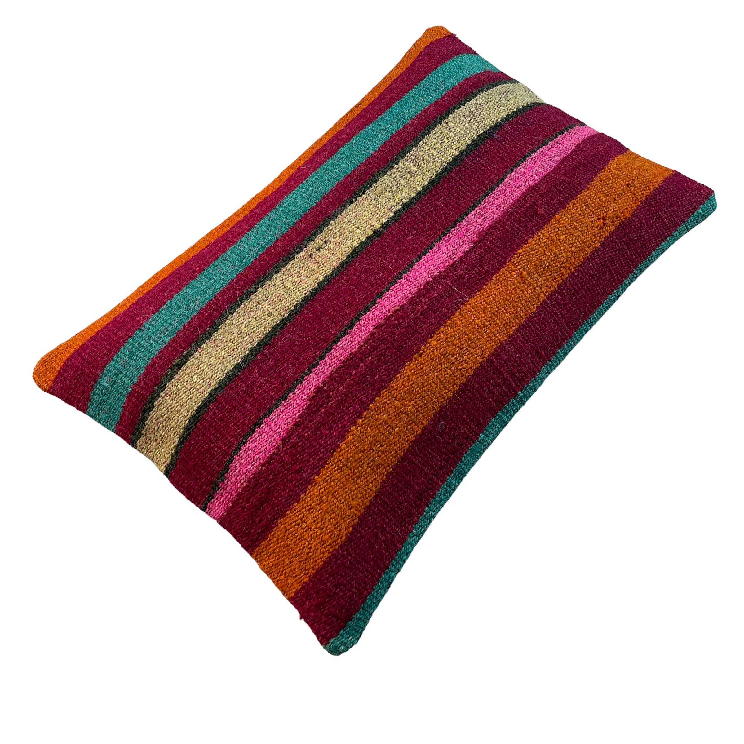 Vintage turkish handmade cushion cover , 30 x 50 cm