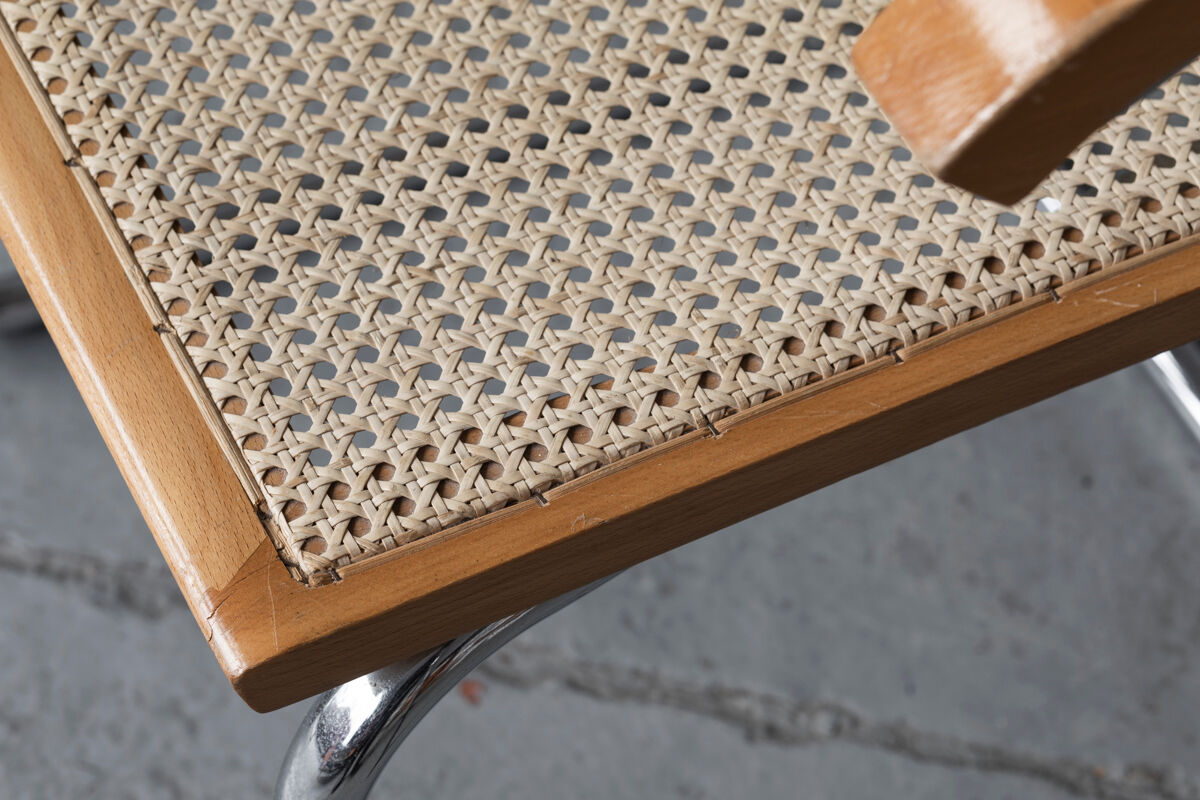 Set of 4 ‘Cesca’ dining chairs Marcel Breuer, Italy, 1970’s