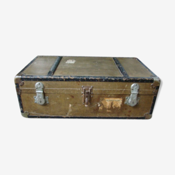 Old travel trunk