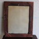Miroir ancien en bois doré 42x52cm