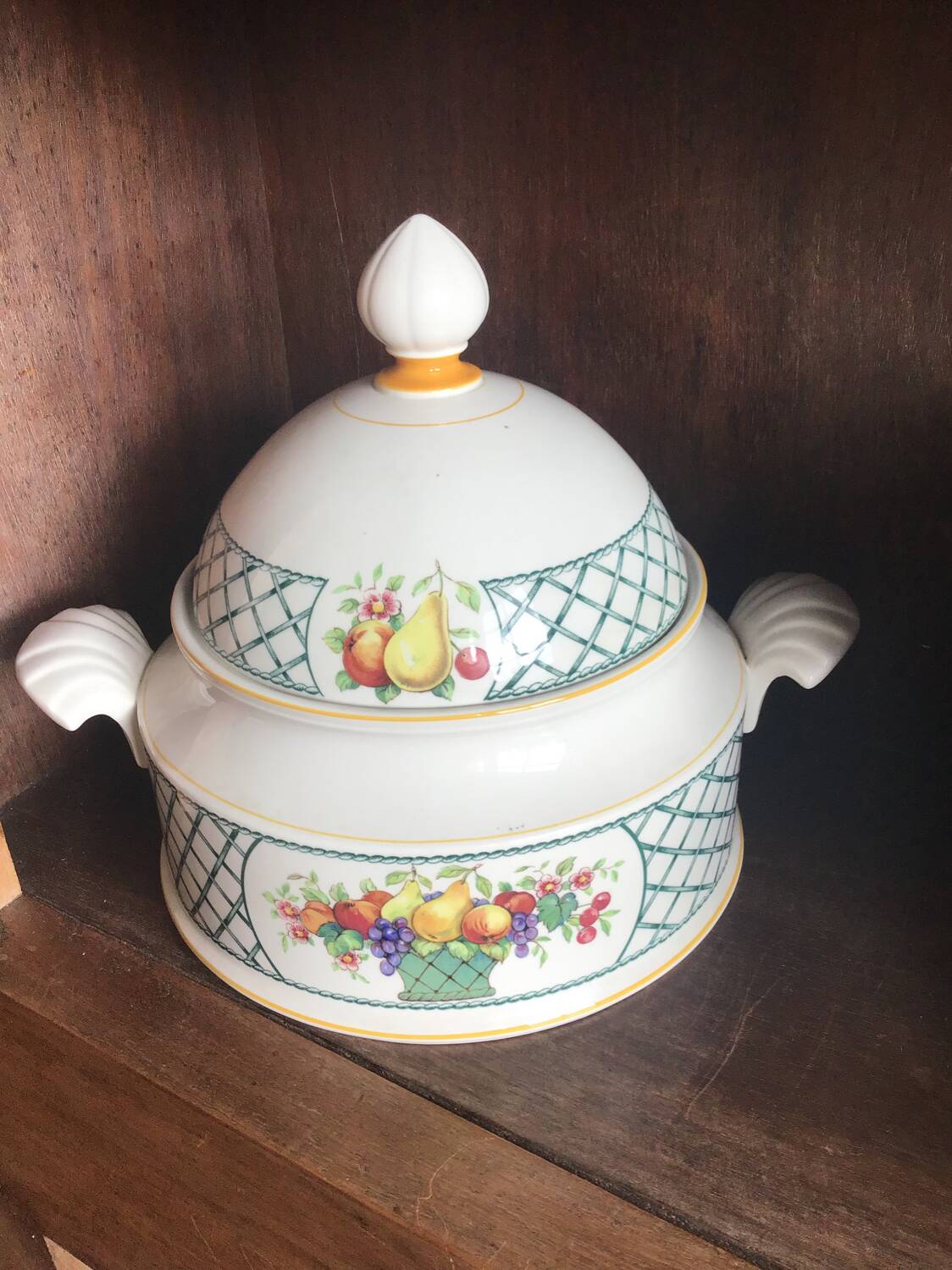 Villeroy and Boch “basketball” tureen