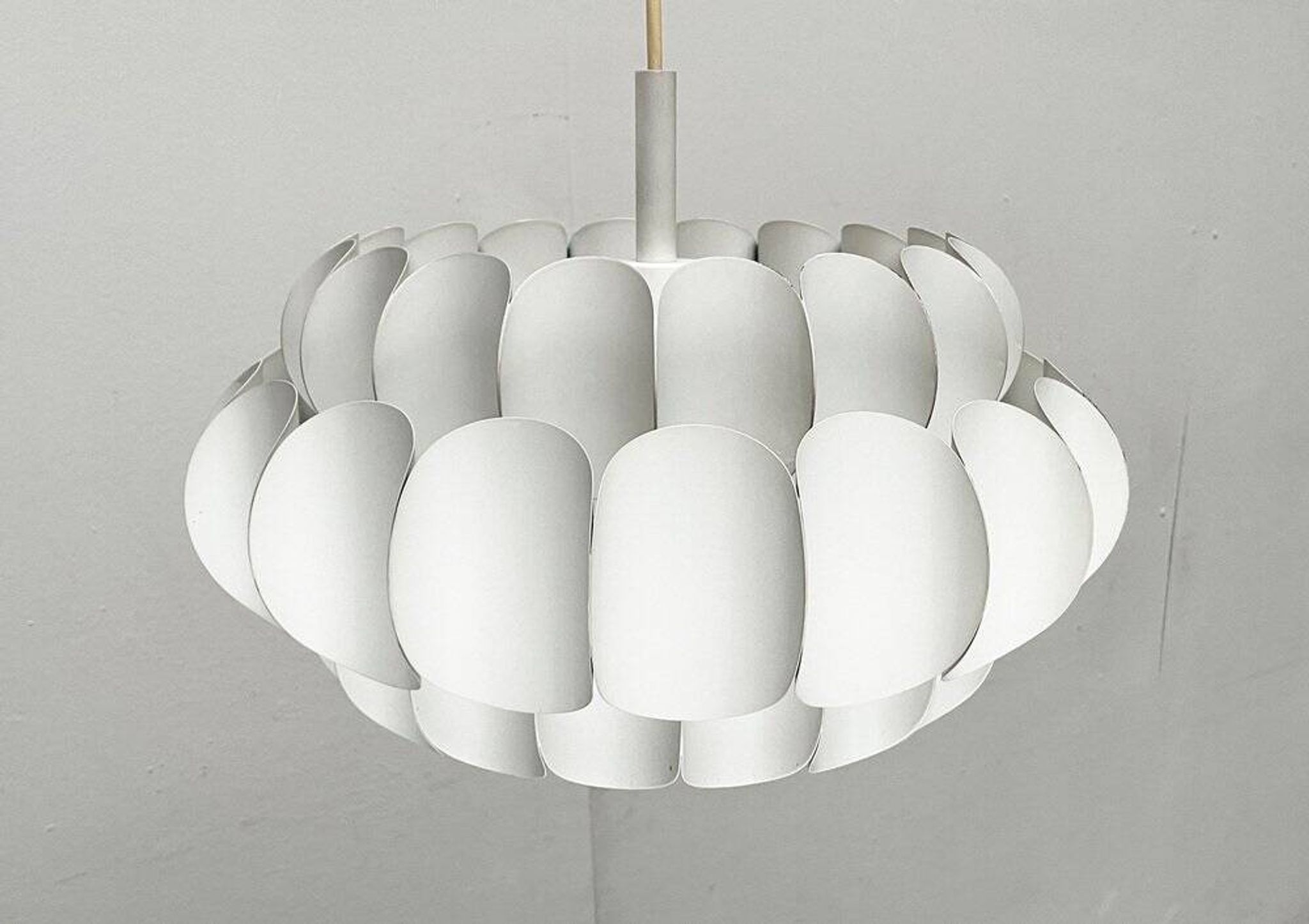 White metal suspension from the mid-century by H. Zender for Temde, 1960s.