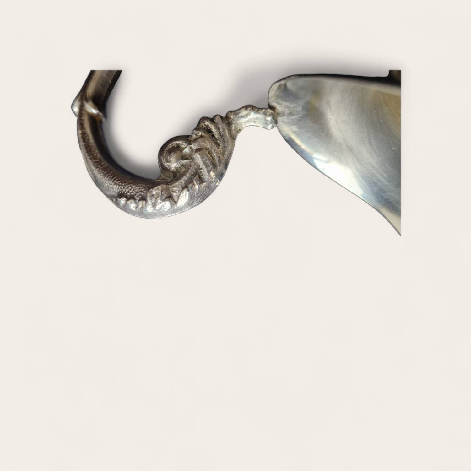 Cut crystal carafe and silver-plated metal – Victorian / Napoleonic III style