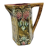 Slip pitcher with floral motifs, Onnaing earthenware 776 - 661007