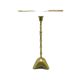 Candlestick, mid-century modern, brass, Poland, 1990s.