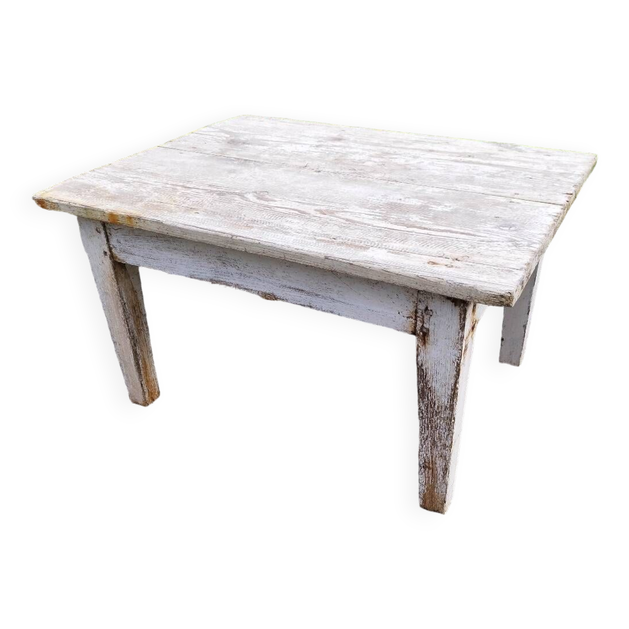 Rustic coffee table with beautiful patina