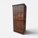 Archive furniture in oak S.M.V., Denmark 1920s–40s